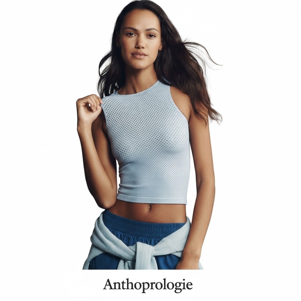 Anthropologie Sky Blue Tank Top‎